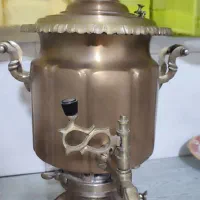 سماوربرنجی نفتی قدمت دار آنتیک