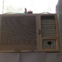 کولرگازی۲۴پنجره ای موتوربزرگ با کنترل،سالم یخ|کولر گازی و فن‌کوئل|محمودآباد, |دیوار