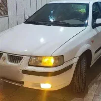 سمند lx ساده مدل 1387 سفید|خودرو سواری و وانت|قزوین, |دیوار