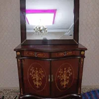اینه و میز کنسول معرق کاری