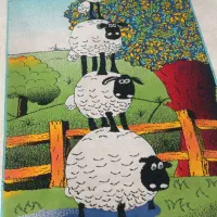 گلیم فرش|گلیم، جاجیم، گبه|قزوین, |دیوار