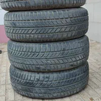 ۴حلقه لاستیک درحد نو|قطعات یدکی و لوازم جانبی|چرداول, |دیوار