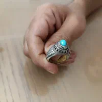 انگشتر فیروزه وشجر
