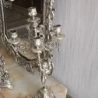 آیینه و شمعدان|بوفه، ویترین، کنسول|اصفهان, عسگریه|دیوار