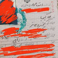 دو عدد شناسنامه پیدا شده