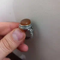 انگشتر نقره عقیق کهنه|جواهرات|اسلام‌‌آباد غرب, |دیوار