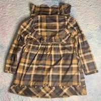 بارانی چهارخانه زنانه تمیز و سالم|لباس|تهران, جوادیه تهرانپارس|دیوار