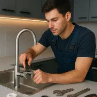 نصب شیر آلات و لوازم بهداشتی و تعمیر تاسیسات