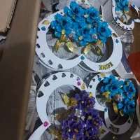 ست سه‌تایی دکوری چوبی کریستالی|صنایع دستی و سایر لوازم تزئینی|بندر ماهشهر, |دیوار