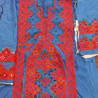 پارچه. بدن. کفش. لباس دست دوز ست خواهرانه|کفش و لباس بچه|سراوان, |دیوار