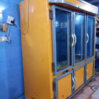 فروش یا معاوضه یخچال سه در ویترینی|یخچال و فریزر|فریدونشهر, |دیوار