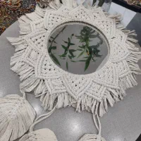 مکرومه و قاب|تابلو، نقاشی، عکس|بندر ماهشهر, |دیوار