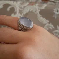 انگشتر نقره عقیق سوسنی|جواهرات|تهران, جنت‌آباد جنوبی|دیوار