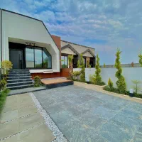 ویلا فلت مدرن طرح خاص شهرکی مناسب سکونت دائمی