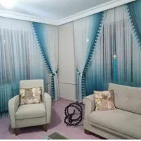 پرده پارچه ای پانچ مخمل حریر