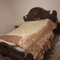 سرویس خواب دونفره تمام چوب