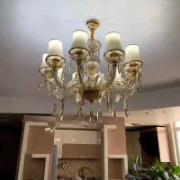 لوستر مدل نصب لوستر نصاب لوستر|لوستر و چراغ آویز|اهواز, کیانپارس |دیوار