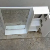 کمد روشویی فایبر گلاس با اینه