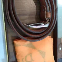 کمربند و کیف پول چرم اصل همراه جعبه چوبی|کیف، کفش، کمربند|بندر ماهشهر, |دیوار