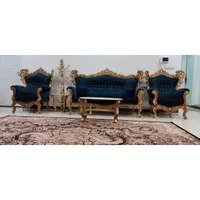 مبلمان 7نفره با عسلی و جلو مبلی|مبلمان خانگی و میز عسلی|باقرشهر, |دیوار