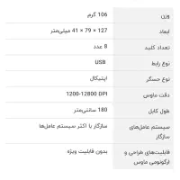 موس گیمینگ|قطعات و لوازم جانبی رایانه|بیرجند, |دیوار
