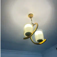 دومدل لوستر چراغ آویز نو اتاق مدرن جدید اتاق خواب