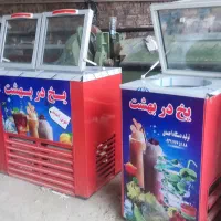 یخ در بهشت و فالوده مخزن استیل نگیر