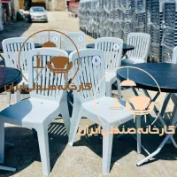 صندلی پلاستیکی  باغی کافه طرح کارنوا