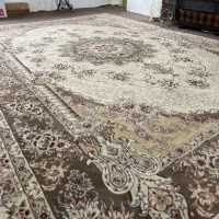 فرش ۹متری ۵۰۰ شانه.تراکم ۱۱۰۰درجه یک.وپادری.|فرش|لنگرود, |دیوار