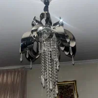 لوستر نقره ای|لوستر و چراغ آویز|تهران, جردن|دیوار