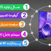 تلویزیون سامسونگ کره u8000F مدل 2025 از۵۰ تا ۱۰۰|تلویزیون و پروژکتور|تهران, امین حضور|دیوار