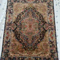 فرش ابریشم دست باف|فرش|احمدآبادمستوفی, |دیوار