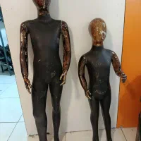 مانکن بچه گانه ۲ عدد  چوب کار بچه گانه