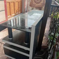 زیر تلویزیون تمیز|میز تلویزیون|اسالم, |دیوار