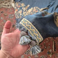 دو عدد پرده با زیر پرده ای