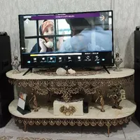 ست برنز بوفه ساعت میز تلوزیون
