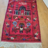 یک گلیم زیبا کار دست