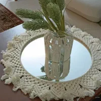 آینه و گلدان