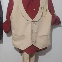 ست کت وجلیقه وکت وشلوار