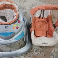 صندلی غذا کودک کریر و روروئک ماشین کودک