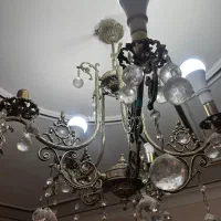 لوستر  بدنه فلزی|لوستر و چراغ آویز|رشت, حاجی آباد|دیوار