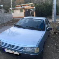 پژو روآ ۱۳۸۶ دوگانه سوز کارخانه بدون رنگ و تصادف