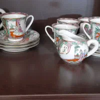 سرویس ۱۷ پارچه چایی خوری مرغی