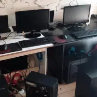 ۸ عدد دستگاه کامل  کامپیوتر برای گیم