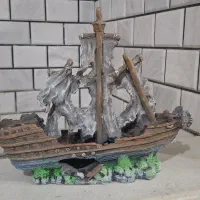 کشتی تزئینی|ماهی|ساوه, |دیوار