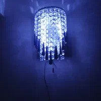 لوستر کریستال دیواری ال ای دی