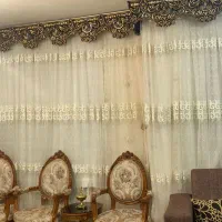 پرده کارکرده تمیز