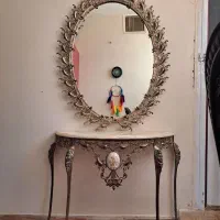 آینه کنسول برنجی