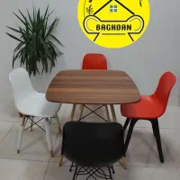 صندلی پلاستیکی کافه پایه نشکن مدل delara 55/باغدان