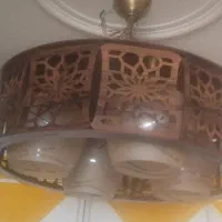 لوستر چوبی نو|لوستر و چراغ آویز|اراک, |دیوار